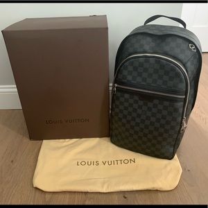 Damier Graphite Michael Backpack